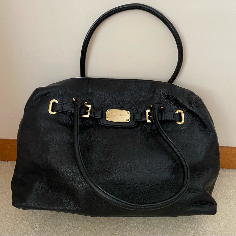 NWOT Michael Kors Pebbled Leather Travel Bag